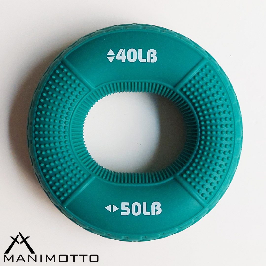 حلقه تقویت مچ دست سطح 3 1 حلقه تقویت مچ دست سطح 3 - رنگ - دارای دو مقاومت 40lb و 50lb