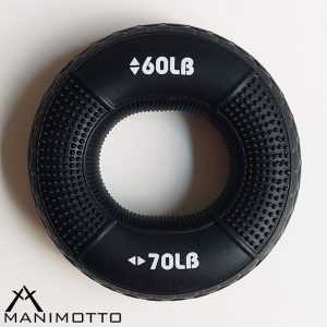 حلقه تقویت مچ دست سطح 5 - رنگ مشکی - دارای دو مقاومت 60lb و 70lb